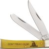 Rough Rider Trapper Don't Tread on Me - Bone Handle