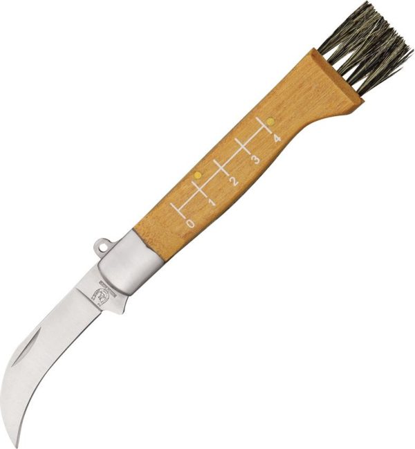 Rough Rider Mushroom Hunters Knife - Wood Handle