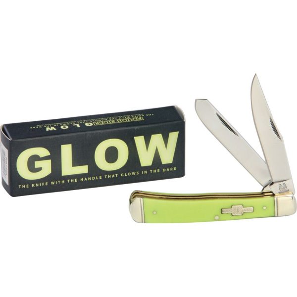 Rough Rider Moon Glow Trapper - Dual Blade Folder