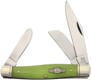 Rough Rider Moon Glow Large Stockman - Triple Blade