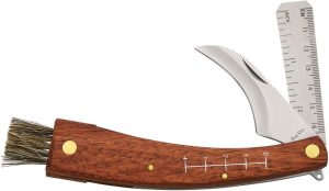 RR1469.jpg Rough Rider Mushroom Knife - Brown Wood 5.38in
