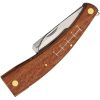 Rough Rider Mushroom Knife - Brown Wood 5.38in