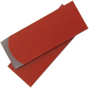 Rough Rider Custom Shop Scales Black/Red G-10 Pair