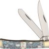 Rough Rider Crackle Stone Trapper - Dual Stainless Blade