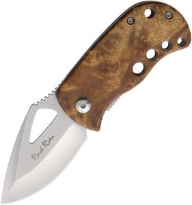 RR1554.jpg Rough Rider Linerlock Wood Brown Stainless Folding Knife