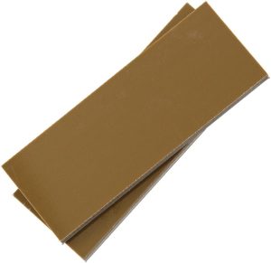 Rough Rider G10 Handle Slabs Brown Pair