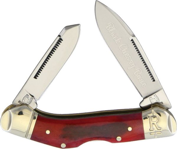 RR1661.jpg Rough Rider Lockback Black Cherry Bone Multi