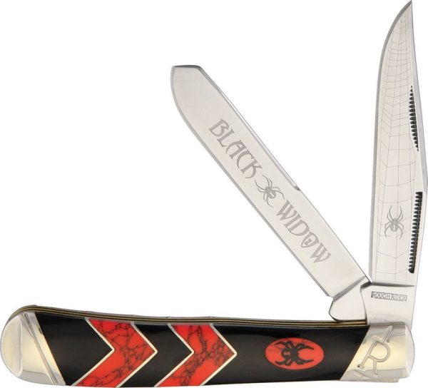 Rough Rider Black Widow Trapper Multi-Blade
