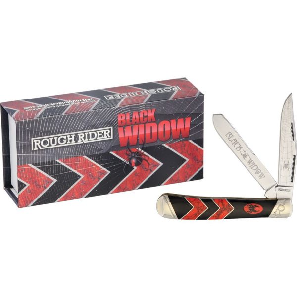 Rough Rider Black Widow Trapper Multi-Blade
