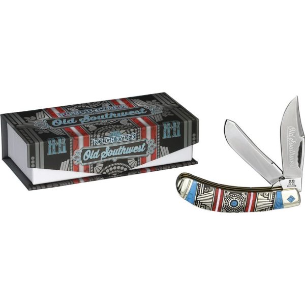 Rough Rider Old Southwest Bow Trapper - Stone Handle