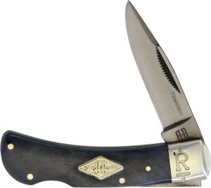 Rough Rider Lockback Black Titanium - 2 inches