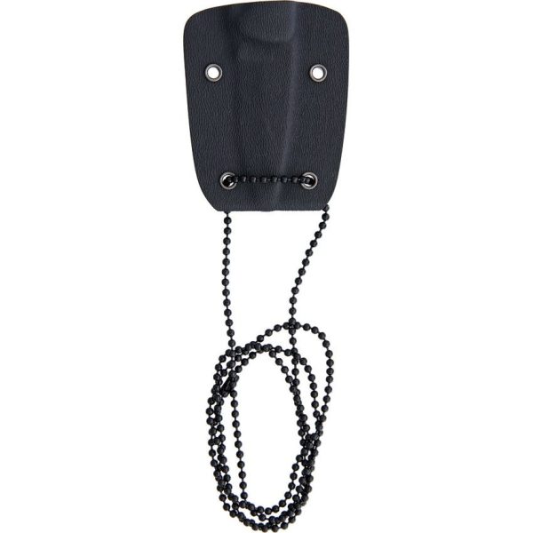 Rough Rider Neck Knife Full Tang 2in Blade Black G10