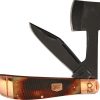 Rough Rider Backwoods Bushcrafter Bone Handle Folding Knife