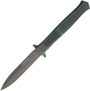 Rough Rider Large Stiletto Linerlock Green
