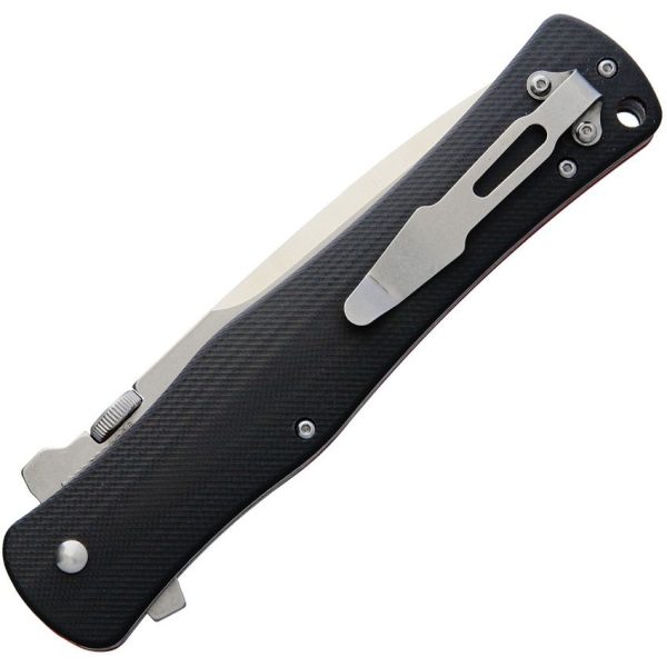 Rough Rider Linerlock Black G10 Extended Tang