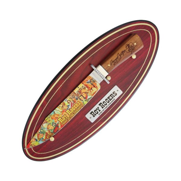 Rough Rider Roy Rogers Bowie Fixed Blade Knife 10.5" Stainless