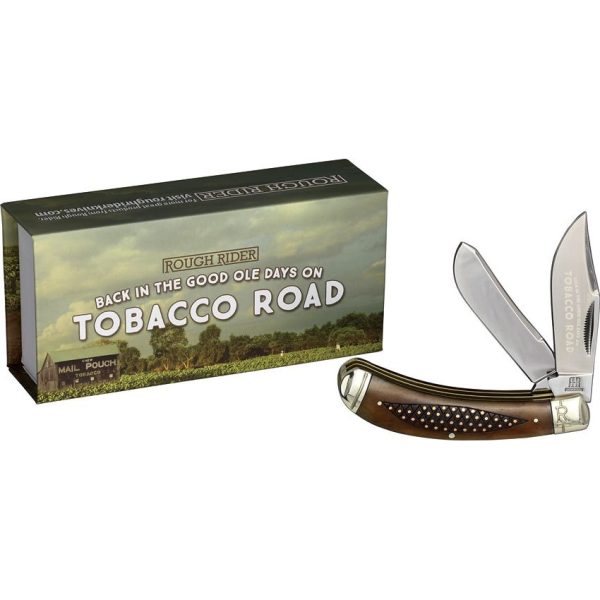 Rough Rider Tobacco Road Bow Trapper Folding Knife