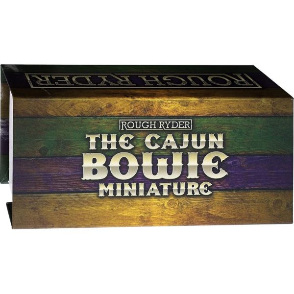 Rough Rider Mini Cajun Bowie Fixed Blade Knife