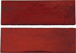 Rough Rider Handle Scales Red Smooth Bone