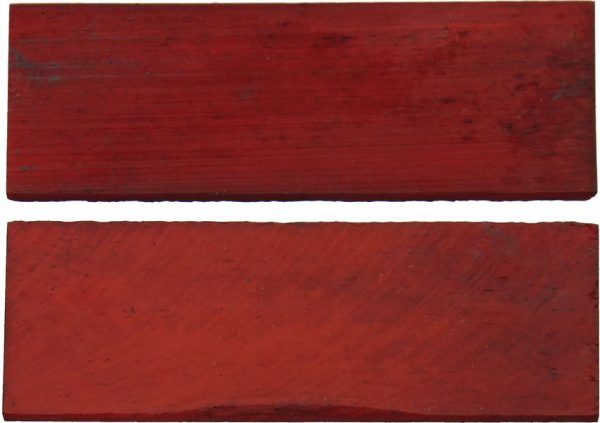 Rough Rider Handle Scales Red Smooth Bone