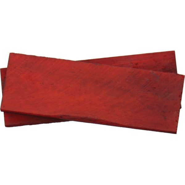 Rough Rider Handle Scales Red Smooth Bone