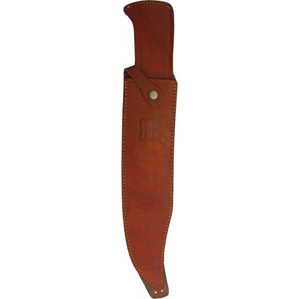 Rough Rider Gold Star Bowie Fixed Blade Damascus 14.5in Knife