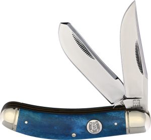 Rough Rider Sowbelly Trap Blue Bone - Mirror Finish