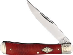 Rough Rider Trapper Bolster Lock - Red Bone