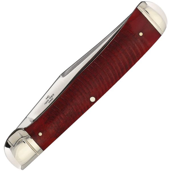 Rough Rider Trapper Bolster Lock - Red Bone