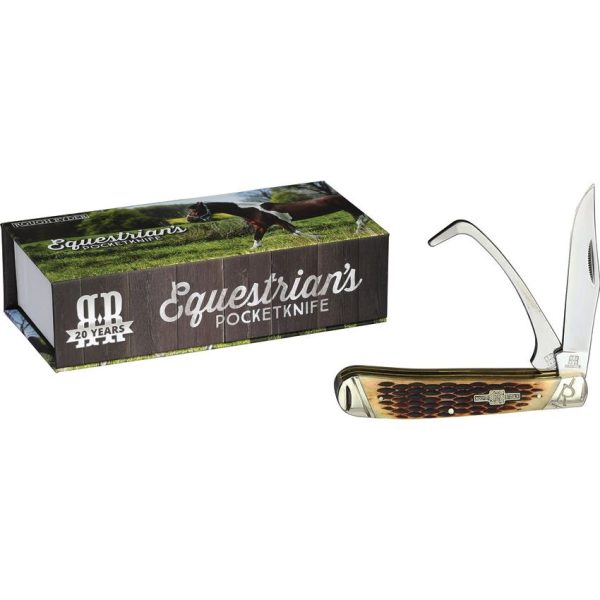 Rough Rider Equestrian Trapper - Amber Bone