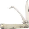 Rough Rider Equestrian Trapper - White Bone