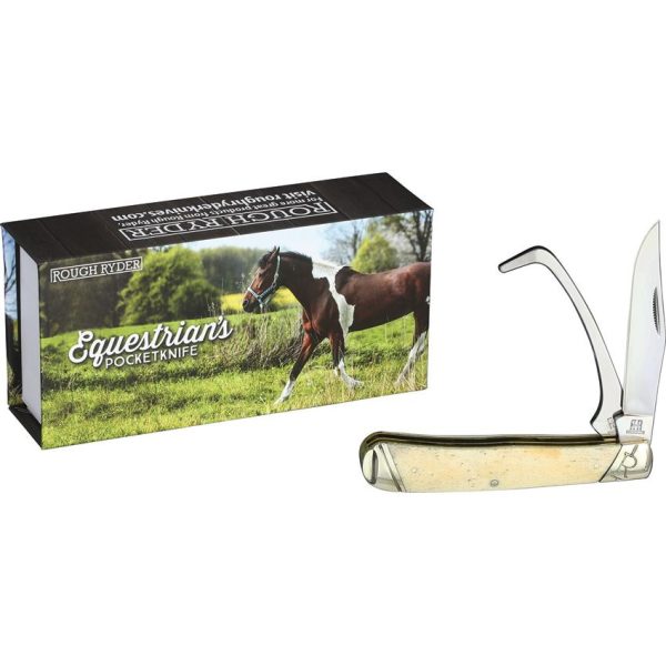 Rough Rider Equestrian Trapper - White Bone