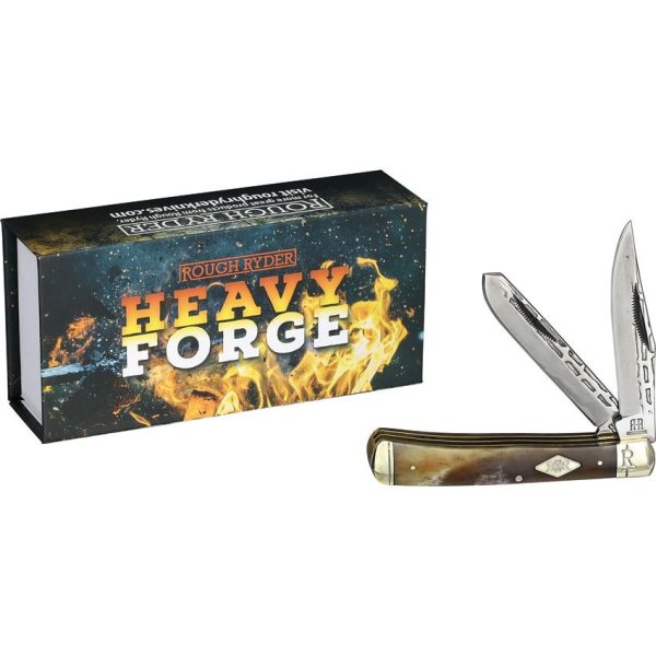 Rough Rider Heavy Forge Trapper - Brown Bone