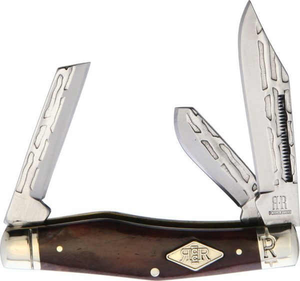 Rough Rider Heavy Forge Stockman - Brown Bone