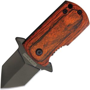 Rough Rider Framelock A/O Wood Tanto Blade