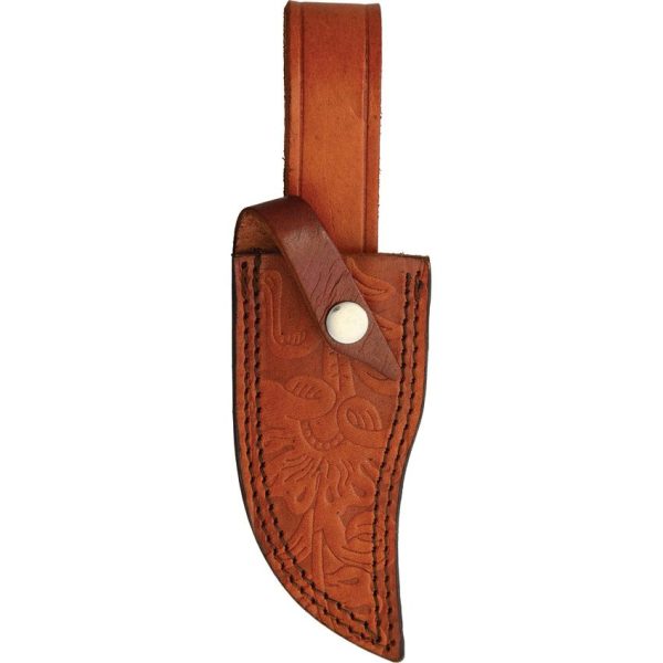 Rough Rider Hunter Stacked Leather - 5 Inch Blade