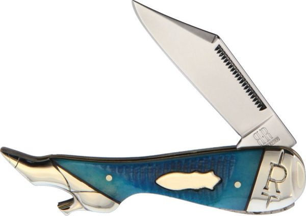 RR2122.jpg Rough Rider Black & Blue Leg Knife - Bone Handle