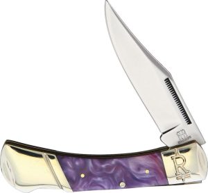 Purple Swirl Lockback