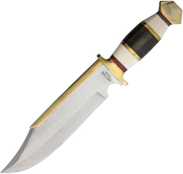 Rough Rider Bowie Brass Guard Stainless Steel