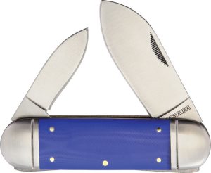 RR2173.jpg Rough Rider Sunfish Blue G10 Two-Blade Knife