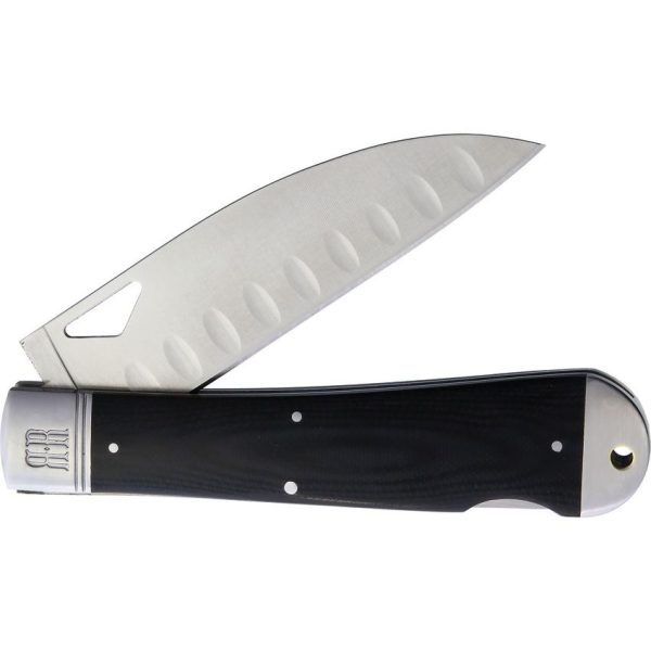 Rough Rider Pocket Chef Lockback Knife Black Micarta