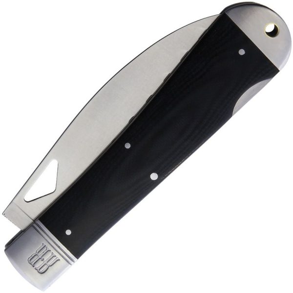 Rough Rider Pocket Chef Lockback Knife Black Micarta