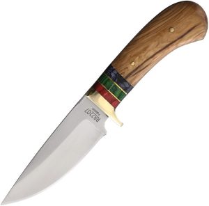 Rough Rider Wood Handle Skinner Fixed Blade Knife