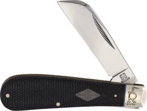 Rough Rider Hawkbill Black Micarta Folding Knife