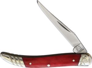 Rough Rider Baby Toothpick Red Bone Folding Knife
