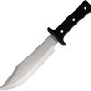 RR2233.jpg Rough Rider Black Mule Bowie Fixed Blade Knife 10" Satin