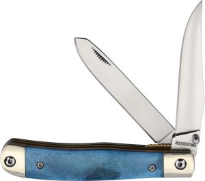 Rough Rider Trapper Blue Bone Assisted Opening Knife