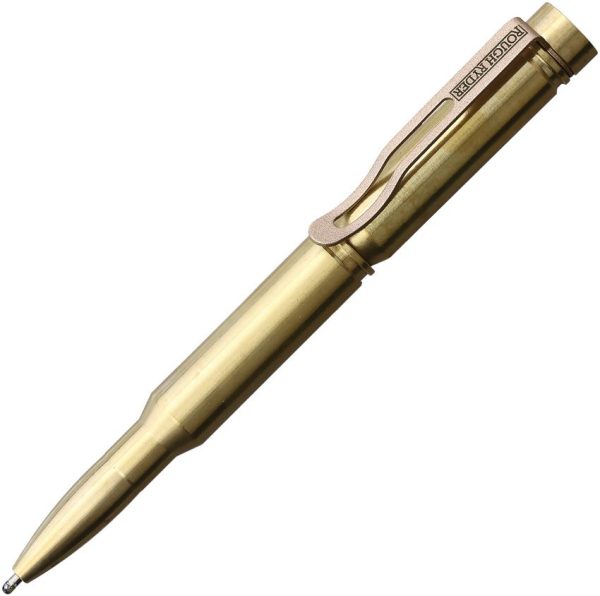 Rough Rider Bullet Pen Brass Pocket Clip