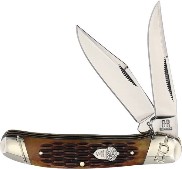 Copperhead Amber Jigged Bone