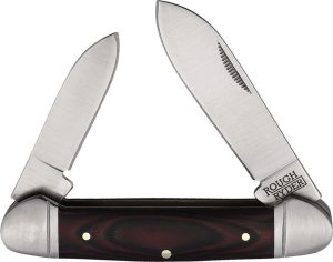 Rough Rider Canoe G10 Black/Red Folding Knife
